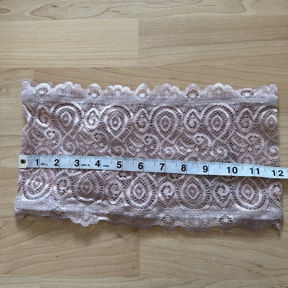 NWOT Free People Intimately Stretch Lace Seamless Bandeau Bra XS/S